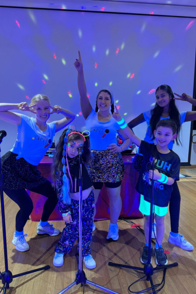 GLOW School Disco Party